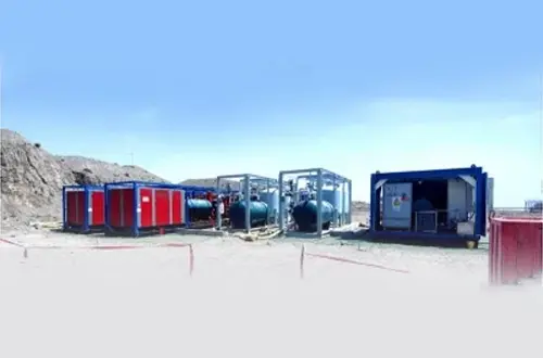 8 sad Geso s 350 kW vzduchové kompresory + 1500 m3/h systémy generátoru dusíku pomáhají čínskému petrochemickému průmyslu čínského xin -ťiang